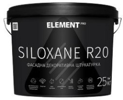 ELEMENT PRO Siloxane R20 декоративна штукатурка 25 кг