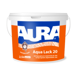 Aura Aqua Lack 20 акриловий лак 2.5л