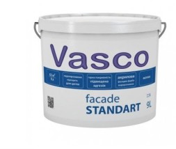 Vasco Facade Standart фасадна акрилова фарба 9л