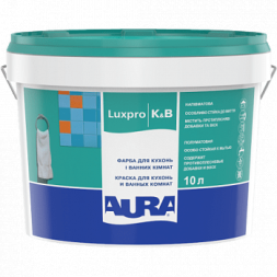 Aura Luxpro K&amp;B фарба для кухонь та ванних кімнат 10л