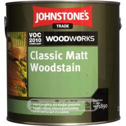 Johnstones Classic Matt Woodstain антисептик для деревини, що тонується, 5л