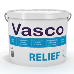 Vasco RELIEF структурна фарба 9л