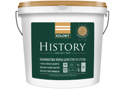 Kolorit History Напівматова стійка до миття латексна фарба 9л
