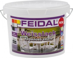 FEIDAL Weisslack акрилова емаль 2,5 л